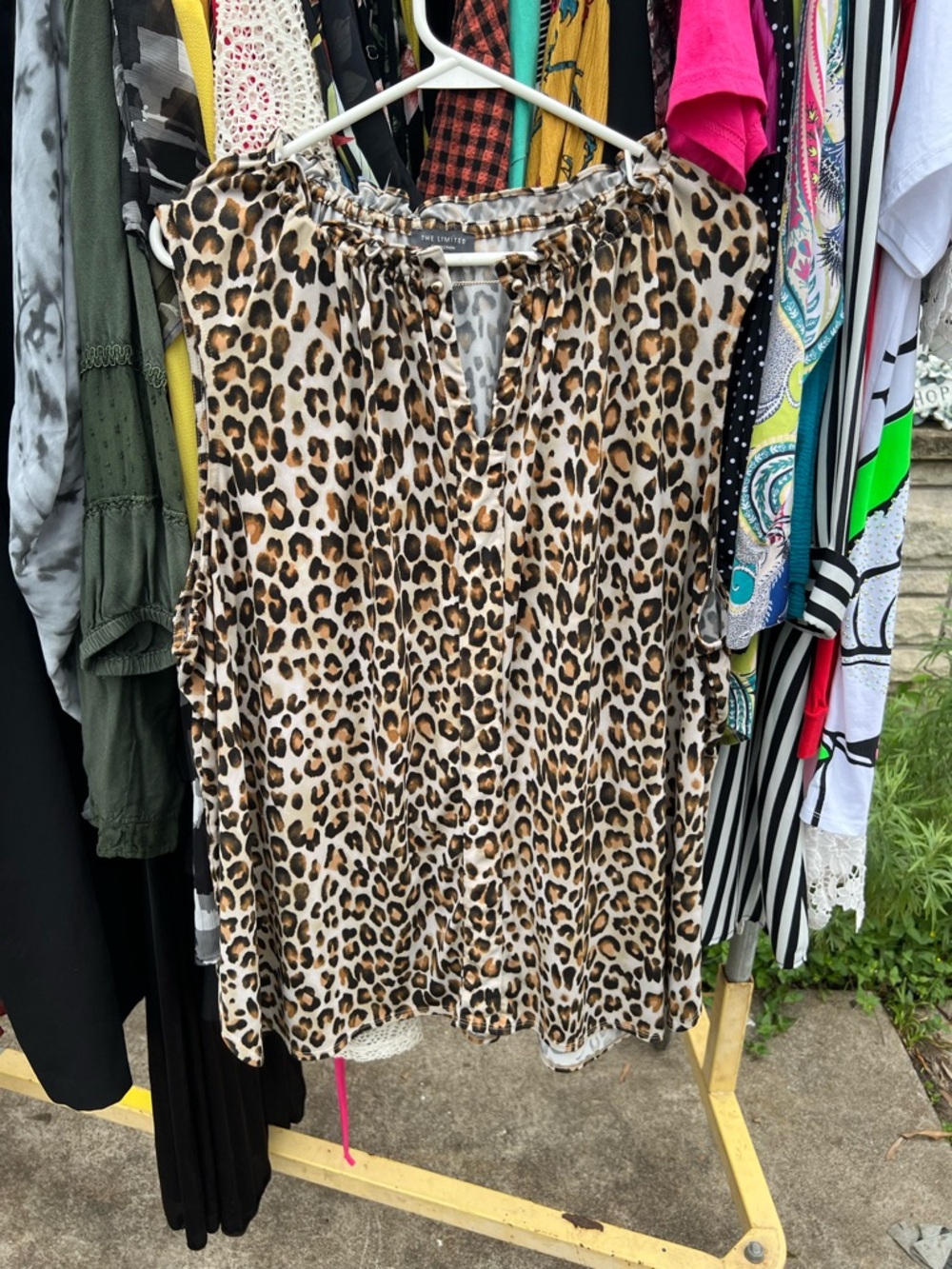 Cheetah print top